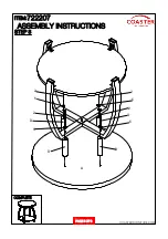 Preview for 5 page of Coaster 722207 Assembly Instructions Manual