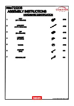 Preview for 3 page of Coaster 722208 Assembly Instructions Manual