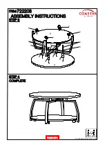 Preview for 5 page of Coaster 722208 Assembly Instructions Manual