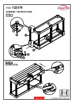 Preview for 5 page of Coaster 722579 Assembly Instructions Manual