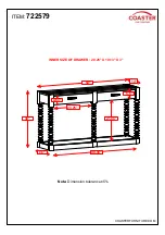 Preview for 6 page of Coaster 722579 Assembly Instructions Manual