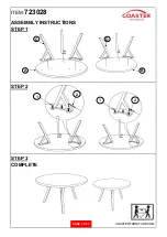 Preview for 3 page of Coaster 723028 Assembly Instructions