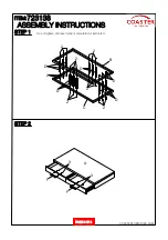 Preview for 3 page of Coaster 723138 Assembly Instructions