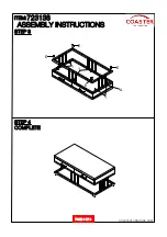 Preview for 4 page of Coaster 723138 Assembly Instructions