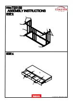 Preview for 5 page of Coaster 723139 Assembly Instructions Manual