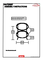 Предварительный просмотр 5 страницы Coaster 723267 Assembly Instructions