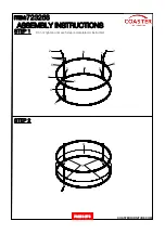 Preview for 3 page of Coaster 723268 Assembly Instructions