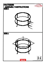 Preview for 4 page of Coaster 723268 Assembly Instructions