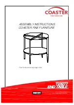 Preview for 1 page of Coaster 723277 Assembly Instructions