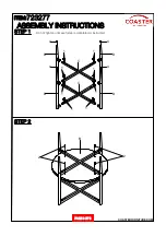 Preview for 3 page of Coaster 723277 Assembly Instructions