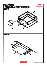 Preview for 8 page of Coaster 723457 Assembly Instructions Manual