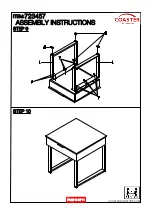 Preview for 10 page of Coaster 723457 Assembly Instructions Manual