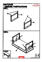 Предварительный просмотр 3 страницы Coaster 723458 Assembly Instructions