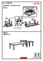 Preview for 3 page of Coaster 723615 Assembly Instructions