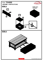 Preview for 5 page of Coaster 724058 Assembly Instructions Manual