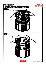 Preview for 5 page of Coaster 724217 Assembly Instructions Manual