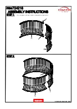 Preview for 3 page of Coaster 724218 Assembly Instructions Manual