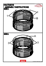 Preview for 5 page of Coaster 724218 Assembly Instructions Manual