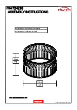 Preview for 6 page of Coaster 724218 Assembly Instructions Manual