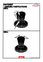 Preview for 4 page of Coaster 724227 Assembly Instructions Manual