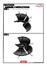 Preview for 3 page of Coaster 724228 Assembly Instructions Manual