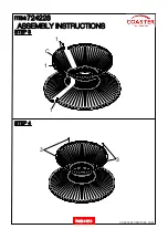 Preview for 4 page of Coaster 724228 Assembly Instructions Manual