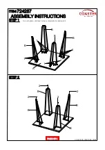 Preview for 3 page of Coaster 724287 Assembly Instructions