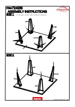 Preview for 3 page of Coaster 724288 Assembly Instructions