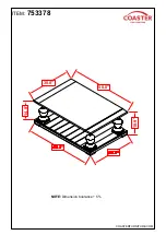 Preview for 4 page of Coaster 753378 Assembly Instructions