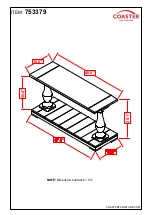 Preview for 4 page of Coaster 753379 Assembly Instructions