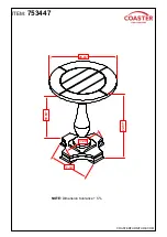 Preview for 4 page of Coaster 753447 Assembly Instructions