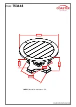 Preview for 4 page of Coaster 753448 Assembly Instructions