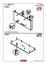 Preview for 6 page of Coaster 800117 Assembly Instructions Manual