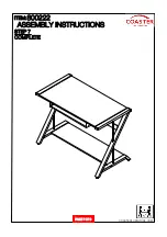 Preview for 7 page of Coaster 800222 Assembly Instructions Manual