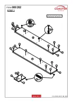 Preview for 3 page of Coaster 800262 Assembly Instructions Manual