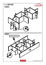 Preview for 7 page of Coaster 800262 Assembly Instructions Manual