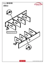 Preview for 4 page of Coaster 800265 Assembly Instructions Manual