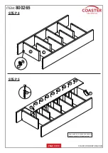 Preview for 5 page of Coaster 800265 Assembly Instructions Manual