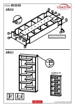 Preview for 6 page of Coaster 800265 Assembly Instructions Manual