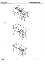 Preview for 8 page of Coaster 800436 Assembly Instruction Manual