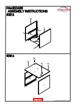 Preview for 7 page of Coaster 800436 Assembly Instructions Manual