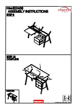 Preview for 10 page of Coaster 800436 Assembly Instructions Manual