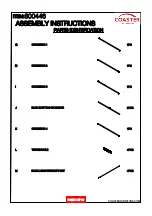 Preview for 3 page of Coaster 800446 Assembly Instructions Manual