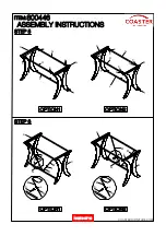 Preview for 8 page of Coaster 800446 Assembly Instructions Manual