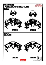 Preview for 9 page of Coaster 800446 Assembly Instructions Manual