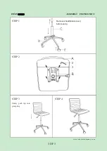 Preview for 3 page of Coaster 800726 Assembly Instruction