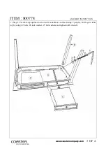 Preview for 3 page of Coaster 800778 Assembly Instruction