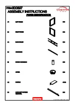 Preview for 5 page of Coaster 800897 Assembly Instructions Manual