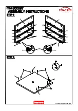 Preview for 10 page of Coaster 800897 Assembly Instructions Manual