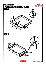 Preview for 13 page of Coaster 800897 Assembly Instructions Manual